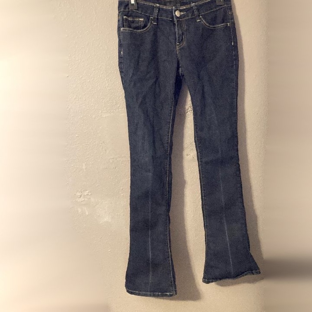 Women's Dark Blue Flare Jeans